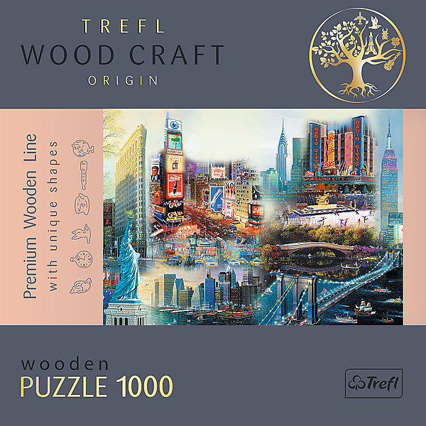 New York - Drvene puzzle